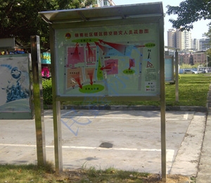 疏散安全宣傳標識牌