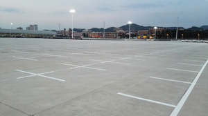 戶外停車場標線施工